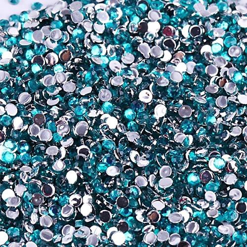 2000 hạt đá bằng nhựa resin 3mm tự trang trí