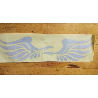 Decal dán kính chiếu hậu hình đôi cánh
