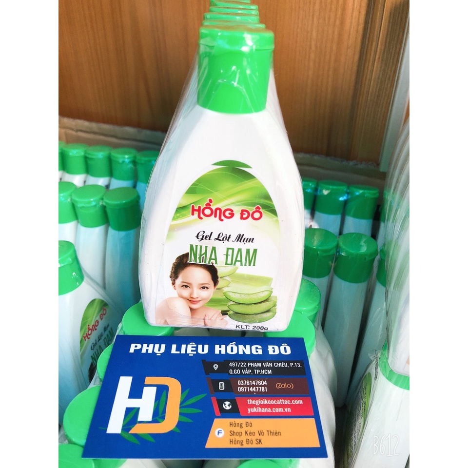 Gel lột mụn Hồng đô