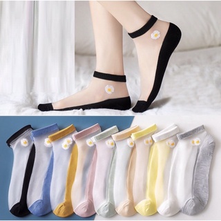🌼tất/ vớ nữ ngắn lưới cotton phối cách điệu xinh xinh🌼