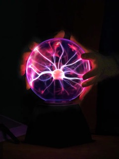 Quả cầu ma thuật plasma size trung