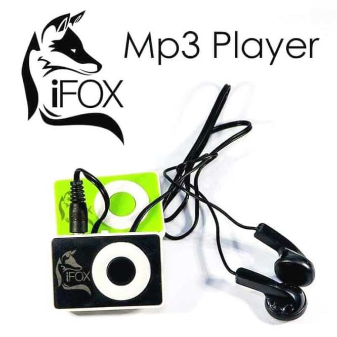 Máy Nghe Nhạc Mp3 Ifox Mini Có Khe Cắm Thẻ Nhớ Micro Sd