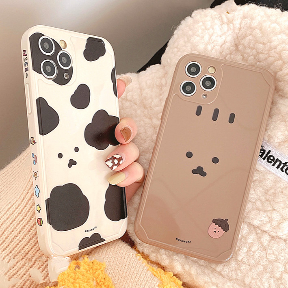 Ốp Điện Thoại Tpu Mềm Chống Sốc In Hình Gấu Dễ Thương Cho Iphone 12 11 Pro Max X Xs Max Xr 8 7 | BigBuy360 - bigbuy360.vn