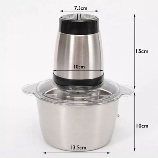 MÁY XAY THỊT food processor cối inox,lưỡi dao kép,4 lưỡi,xay thit,say thịt,sinh tố mimi,kitchen expert