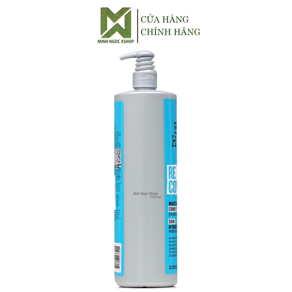 Dầu xả phục hồi độ ẩm Tigi xanh dương 970ML