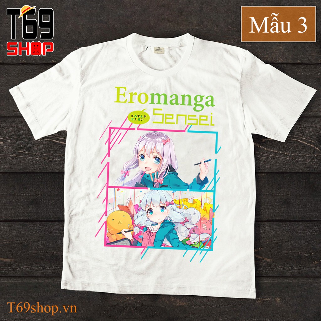 Áo thun anime Eromanga Sensei (Có nhiều mẫu)