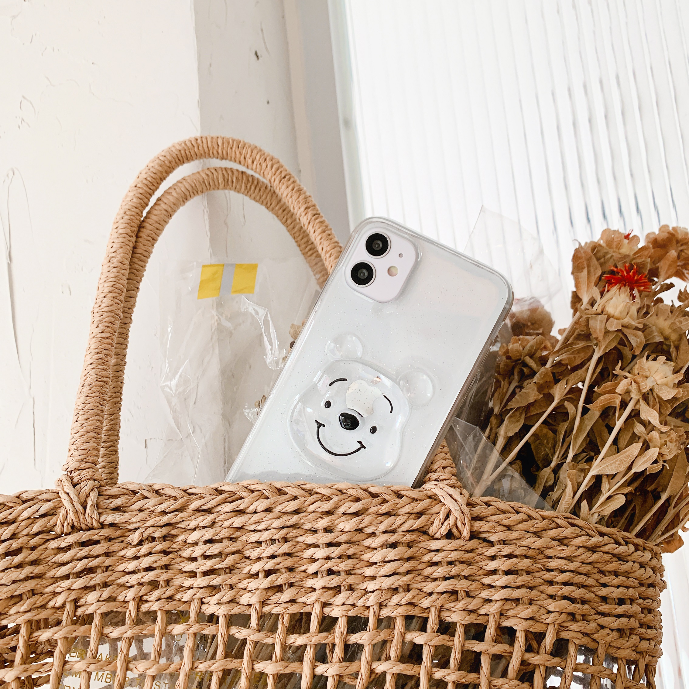 Ốp Điện Thoại Tpu Mềm Mẫu Gấu Pooh 3d Dễ Thương Cho Iphone 12 11 Pro Max 12 Mini X Xr Xs Max 6 6s 7 8 Se 2020 | BigBuy360 - bigbuy360.vn