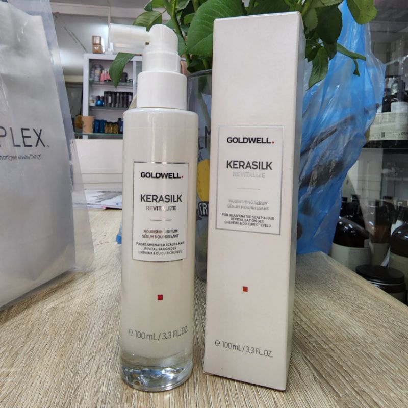 HUYẾT THANH GOLDWELL NUÔI DƯỠNG SÂU DA DẦU KERASILK REVITALIZE NOURISHING SERUM 100ML