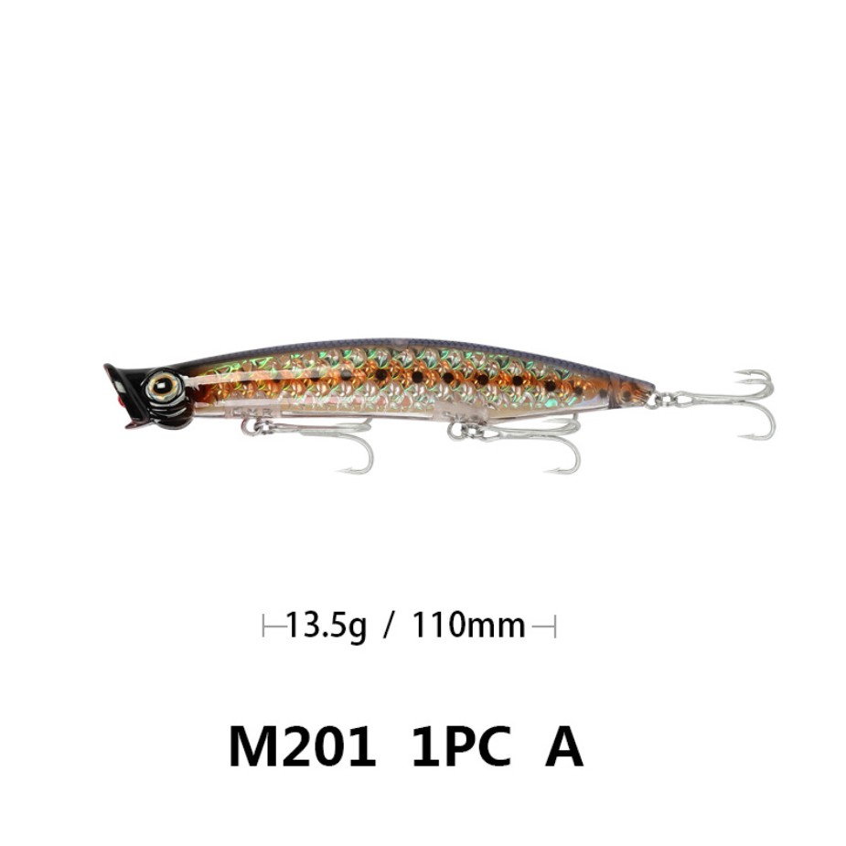 Mồi giả câu thiết kế sống động chất lượng cao 13.1g / 110mm
