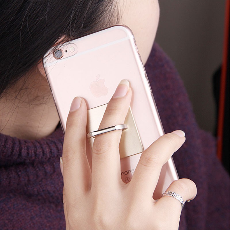 Nhẫn dán lưng điện thoại thông minh Iring, giá đỡ lưng điện thoại Ring Phone xoay tròn 360 độ