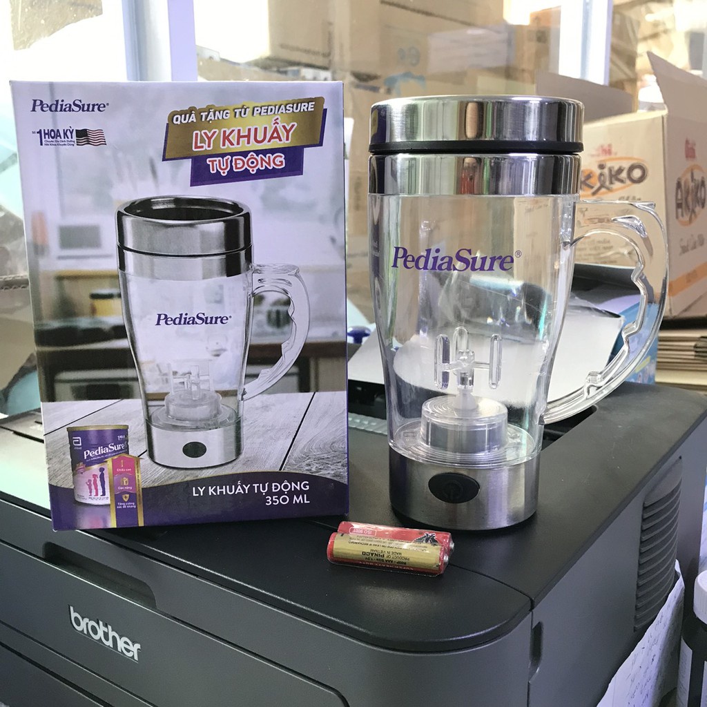 Cốc tự khuấy, ly khuấy tự động dung tích 350ml, dùng khấy sữa cafe trà tiện lợi