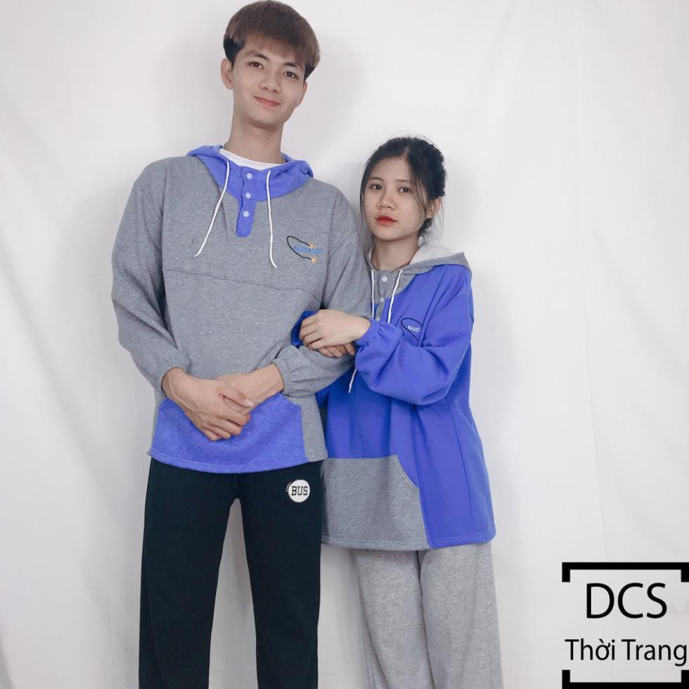 [Xả kho cắt lỗ] Áo Hoodie  Ngôi Sao - Áo Nỉ Phối Túi Suf