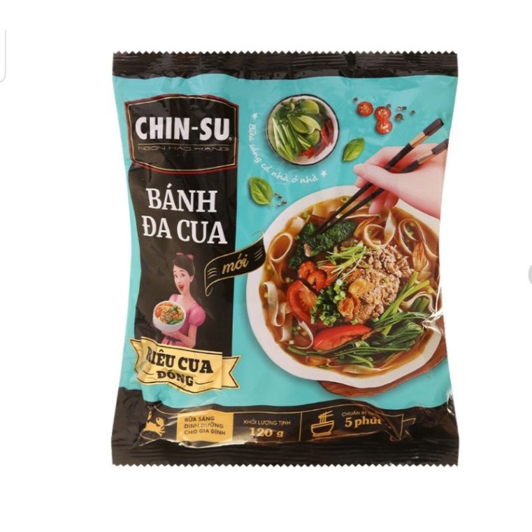 Bánh đa cua Chinsu riêu cua đồng - Gói mới