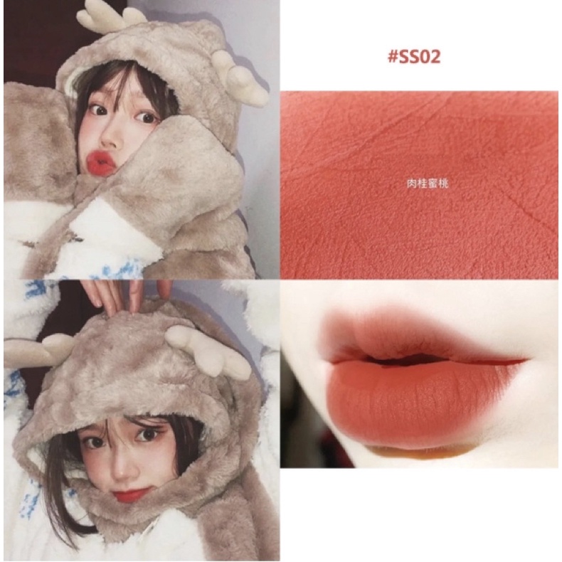 🌷XẢ KHO🌷Son Kem Lì Daimanpu Chất Nhung Mềm Mịn - Logod.m