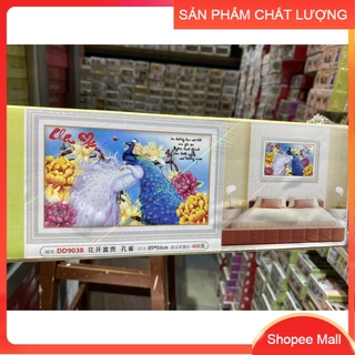 Tranh đính đá Cha Mẹ DD9038 kích thước 89*56cm [Hàng có sẵn]