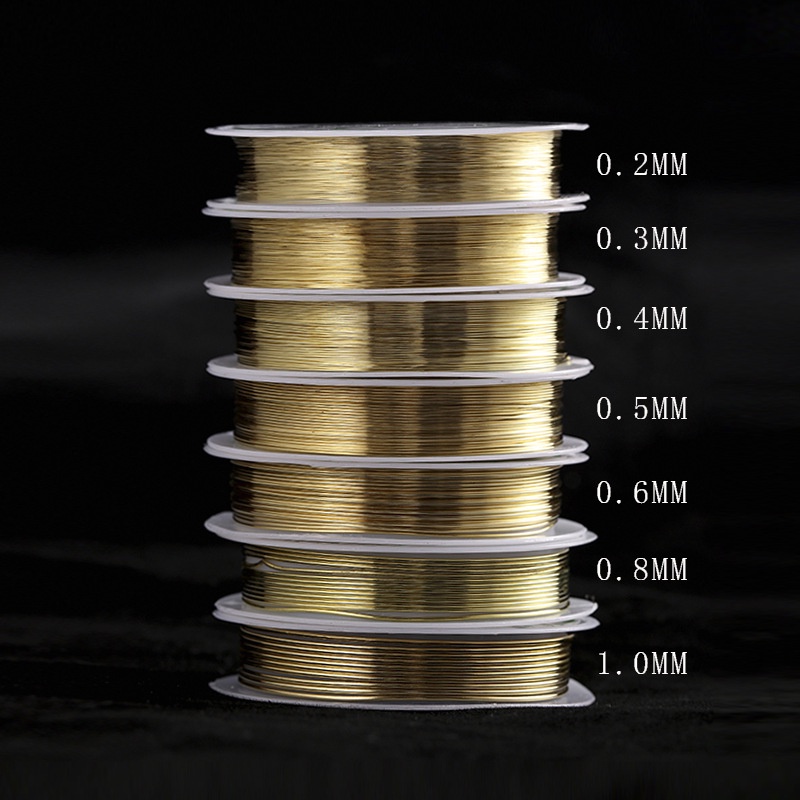 Cuộn dây đồng xâu hạt dùng làm trang sức vòng tay vòng cổ DIY