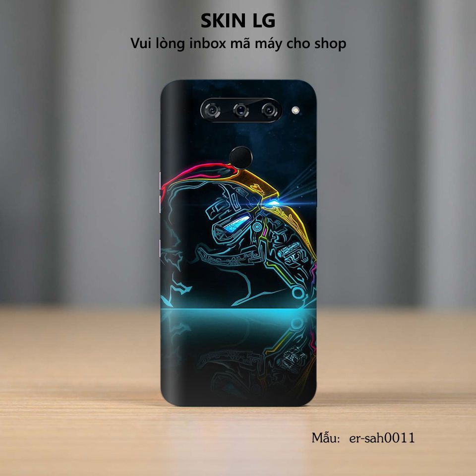 Miếng dán skin cho các dòng điện thoại LG V30 - V40 - V50 - V60 in hình cực chất