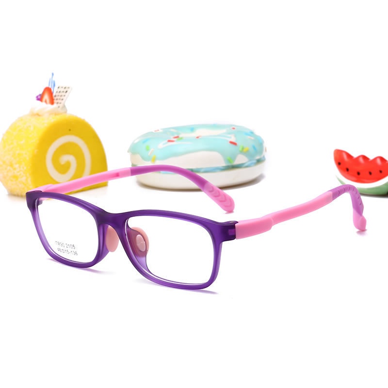 Mắt Kính TR90 Gọng Silicon Mềm Siêu Nhẹ Chống Ánh Sáng Xanh Thời Trang Unisex