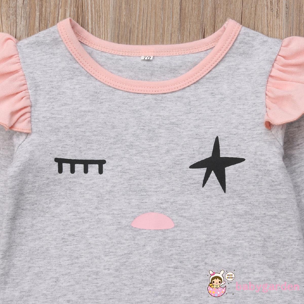 Bộ bodysuit một mảnh tay dài dễ thương ấm áp cho bé sơ sinh