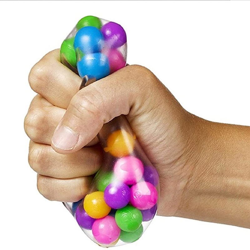 Đồ Chơi Bóp Giảm Căng Thẳng Hình Cầu Vồng