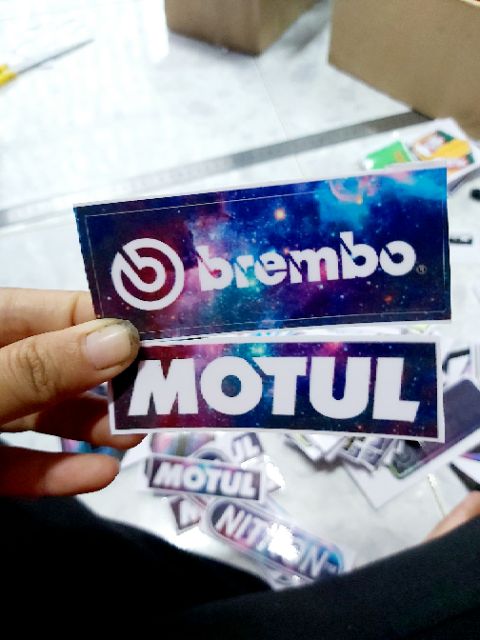 Tem Decal Sticker Brembo Galaxy Tem Độc Quyền Tại Shop