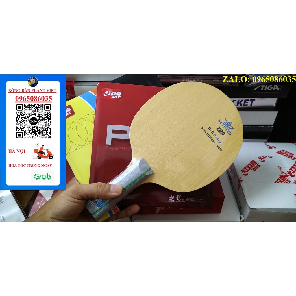 COMBO CỐT VỢT C-5 MAX + HAI MẶT PF4 50 VÀ PF4 [CÓ THỂ CẮT DÁN SẴN CHO KHÁCH HÀNG]