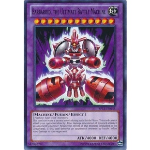Thẻ bài Yugioh - TCG - Barbaroid, the Ultimate Battle Machine / SP13-EN045'