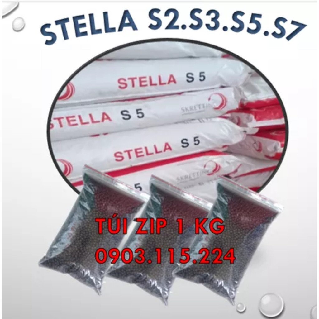 Cám Cá Koi Stella Túi Zip 1 Kg