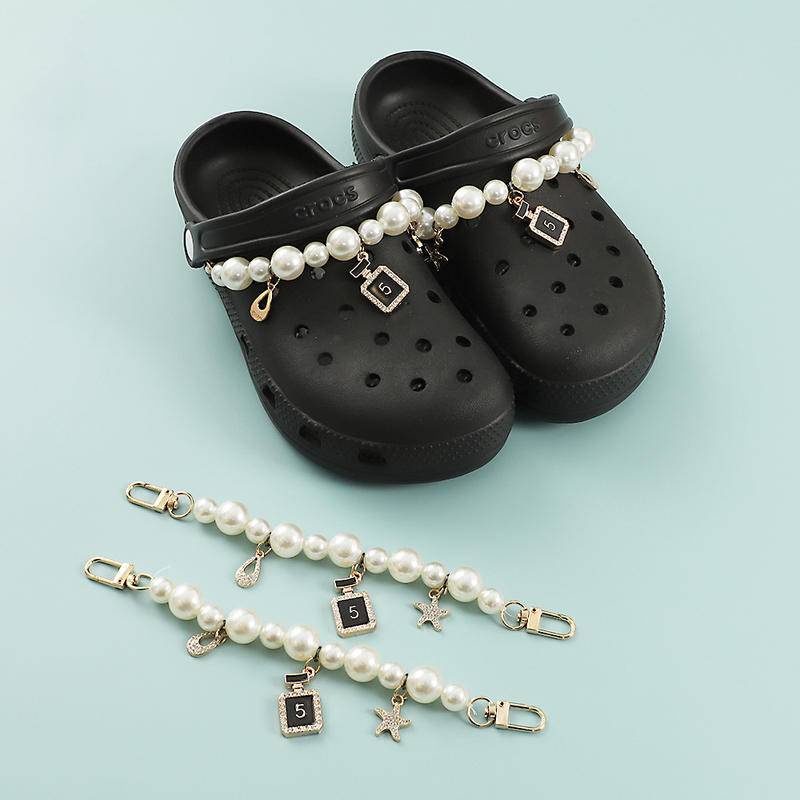 crocs sticker 1 Bộ Phụ Kiện Khóa Dây Giày Trang Tríshoes sticker Accessories Stickers Sandals Shoe Decoration