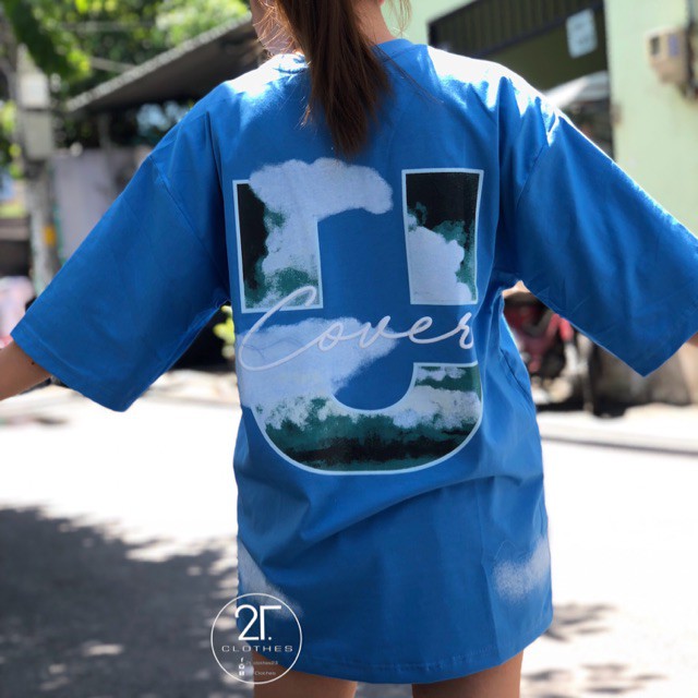 Áo thun Unisex nam nữ form rộng tay lỡ vải mềm mịn | BigBuy360 - bigbuy360.vn