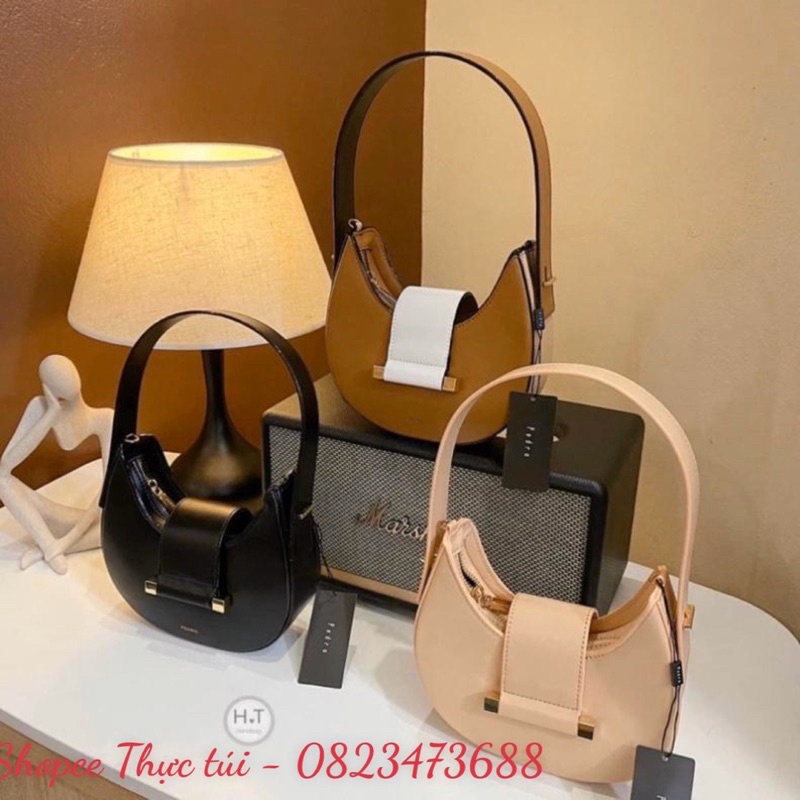 Túi  Pê Đờ Rô dáng bầu đeo vai size 20cm chuẩn loại 1