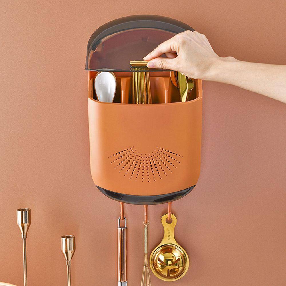 Giá Để Muỗng Nĩa Gắn Tường Tiện Dụng Cho Nhà Bếp