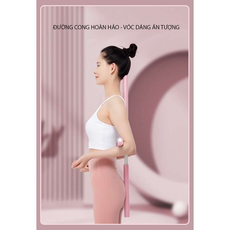Gậy điều chỉnh tư thế/ chống gù lưng, gậy tập yoga - giá thanh lý