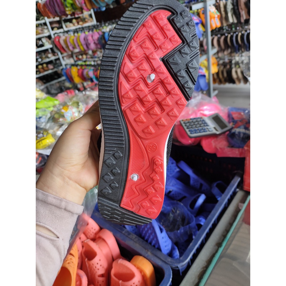 Giày xỏ nữ chạy bộ Sport chất tuyết sa mềm siêu êm