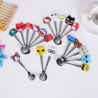 Set 5 Muỗng thìa hoạt hình dễ thương - Đồ dùng nhà bếp