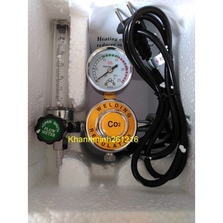 Đồng hồ khí co2 loại tốt 36v, 220v -có sấy khí
