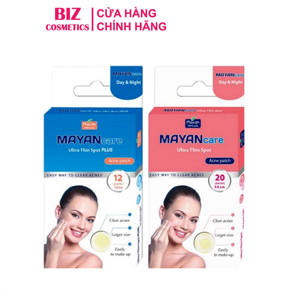  Miếng dán mụn cấp tốc Mayan Care 20 miếng và 12 miếng chính hãng | BigBuy360 - bigbuy360.vn