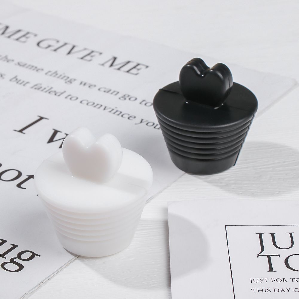 Nút Silicon Chặn Lỗ Thoát Nước Bồn Tắm/Bồn Rửa Chén Màu Đen Nhiều Màu Tiện Dụng Cho Phòng Tắm/Nhà Bếp