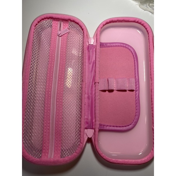 Hộp bút khoá kéo zipper Bánh Mì Hồng No.3875.