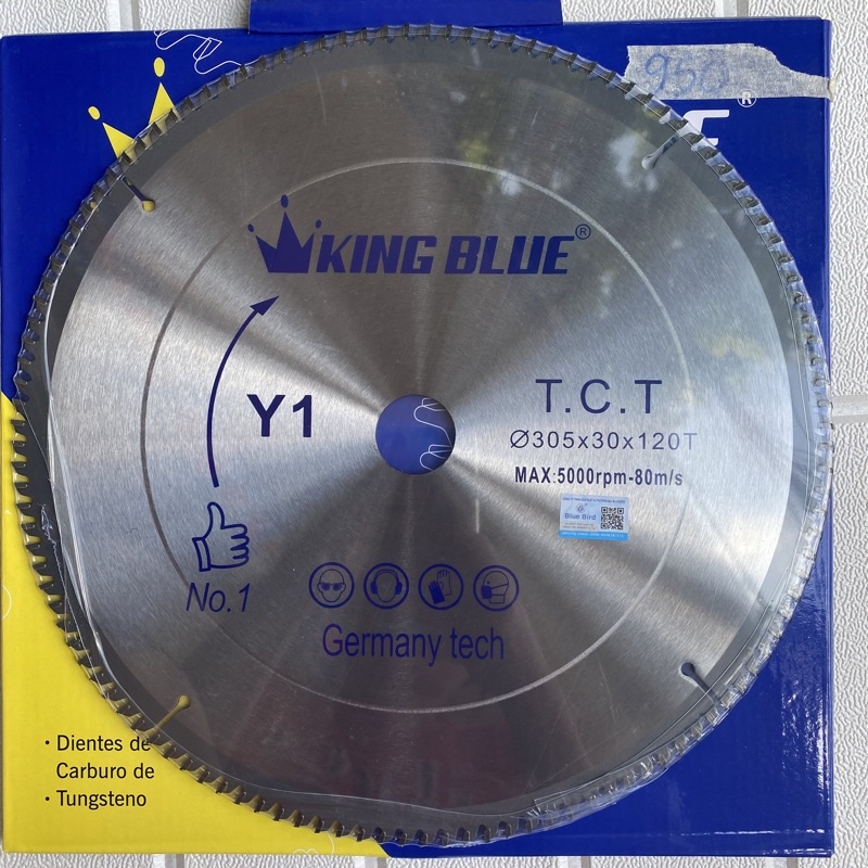 Lưỡi cắt nhôm KiNGBlue 305- .120 răng cắt nhôm hệ