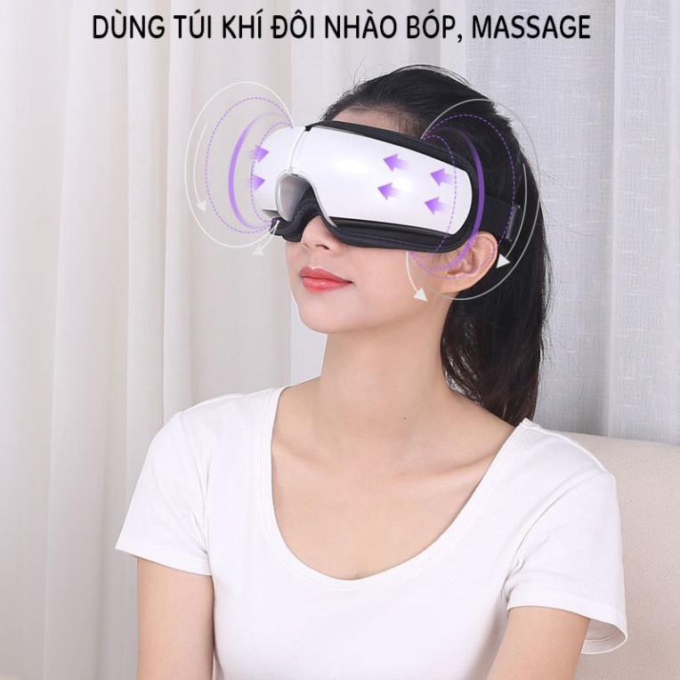 Máy Massage Mắt Thông Minh Eye Care Công Nghệ Khí Nén Thế Hệ Mới -Xoa dịu cơn mỏi mắt, giảm thâm quầng hiệu quả