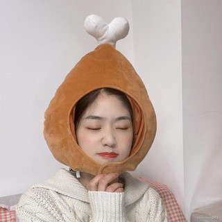 Bán Nóng◐﹍❍Mũ Đội Đầu Hình Đùi Gà Dễ Thương Vui Nhộn Phong Cách Nhật Hàn Dùng Làm Đạo Cụ Chụp Ảnh Cho Bé Gái