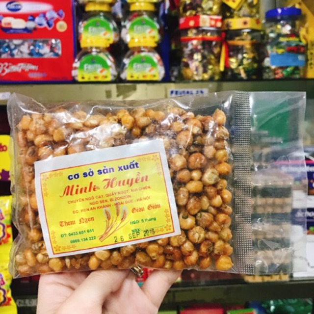 NGÔ CAY - BẮP TẨM GIA VỊ SẤY GIÒN MINH HUYỀN 100G