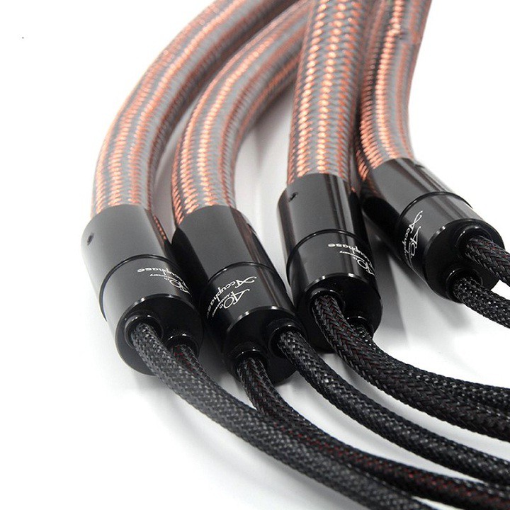 Bộ  Accuphase 40th Anniversary, bộ 02 Dây Loa Audio Âm Thanh Accuphase 40th Anniversary 2,5m Kèm Túi Nhung