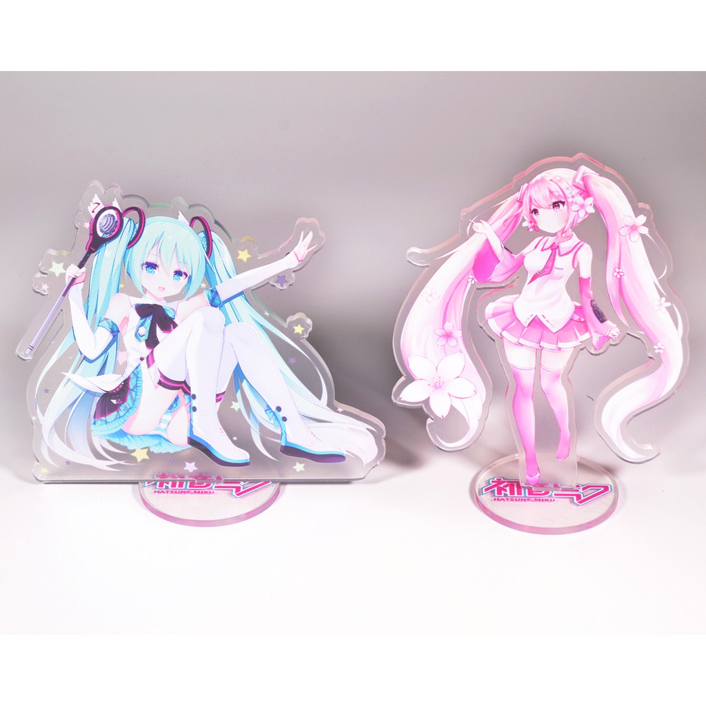 [thanh lý bán lỗ]Standee Tượng Mica Anime 15cm - Hatsune Miku [AAM] [PGN20]