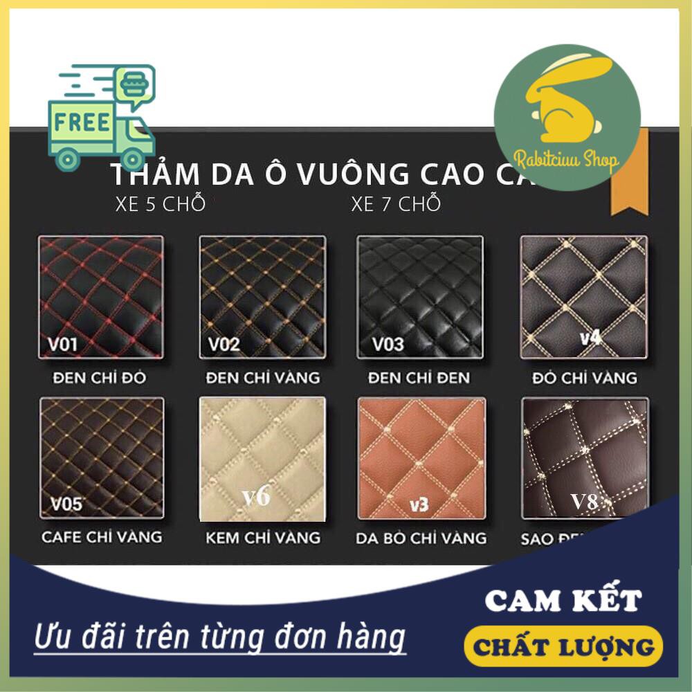 Thảm lót sàn 6D vuông cao cấp cho xe 4-5 chỗ