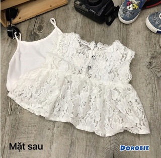 Áo ren kiểu dáng peplum