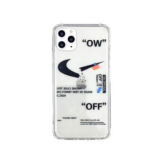 Ốp lưng offwhite logo gãy đen