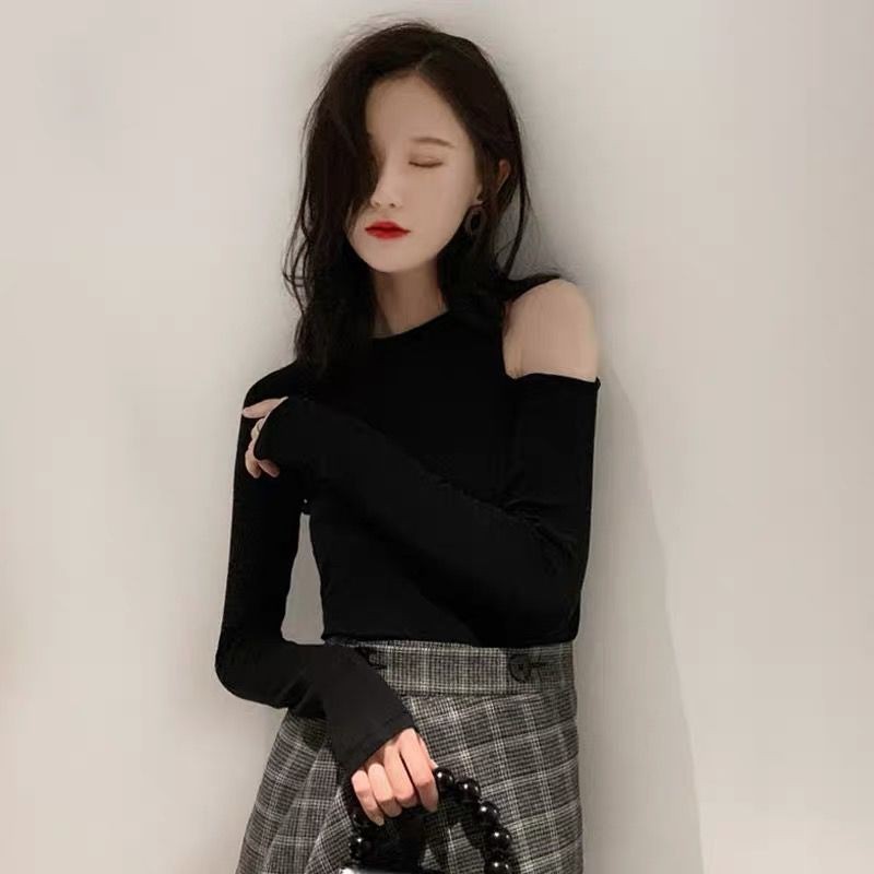 Áo Thun Nữ Dài Tay Trễ Vai 66kg