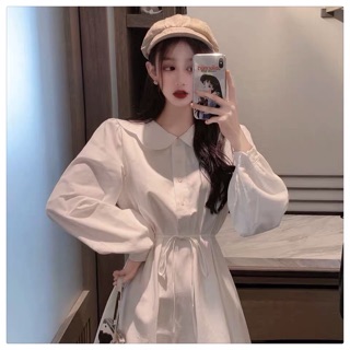 [ORDER] Váy ulzzang dáng dài thắt eo